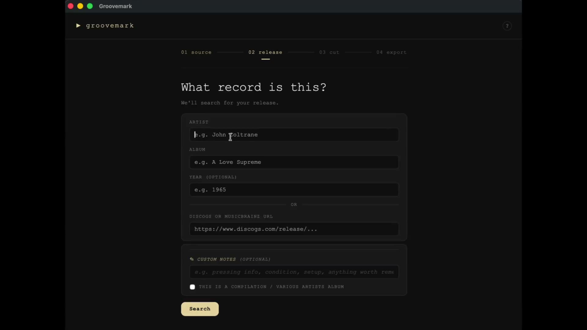 Finding the record